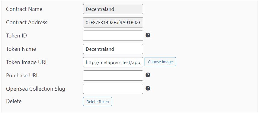 Smart Contracts NFT WordPress